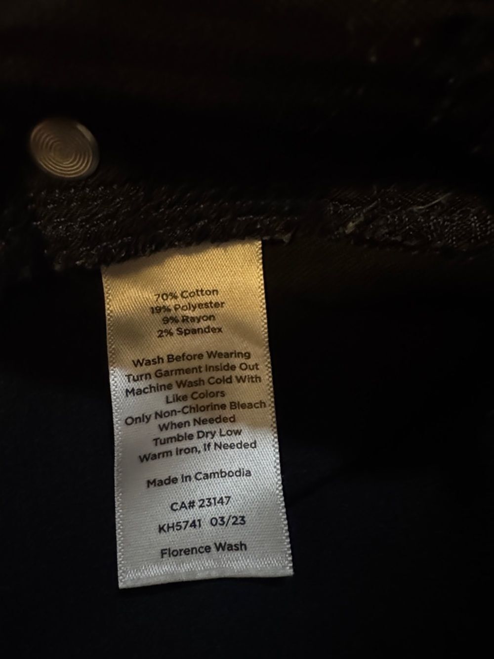 Talbots Dark Blue Women's Straight-Leg Stretch Jeans Size 16W - Picture 11 of 11